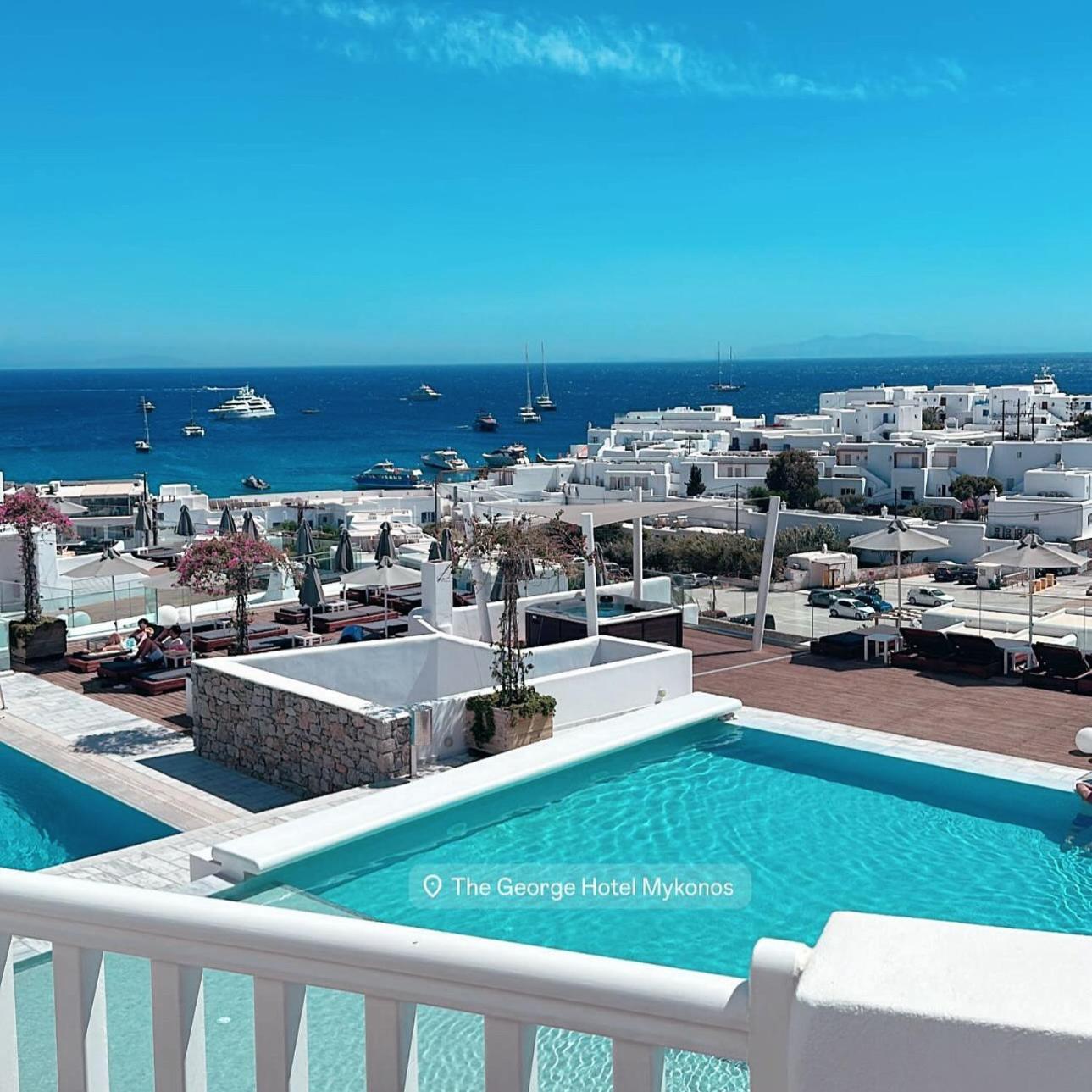 The George Hotel Mykonos Platys Gialos  Exteriér fotografie